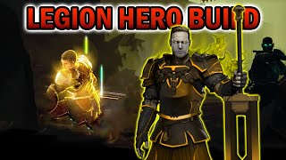 Shadow Fight Arena || Marcus - Legion Hero Build!