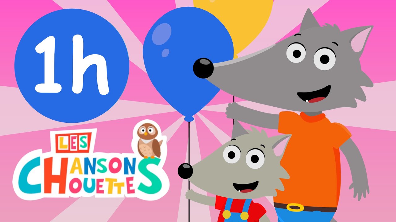 1 heure de chansons et comptines pour enfants / Le meilleur de 2025 - Les chansons chouettes