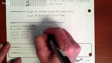 Module 3 - Grade 8 - Lesson 6 - Relating Congruent and Similar Figures to Geometric Transformations