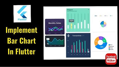 Implement Bar Chart in Flutter Application | Android | IOS Swift | Xcode