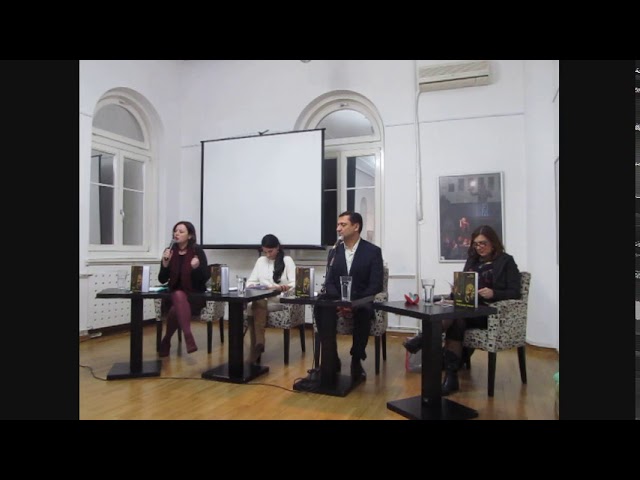 VIDEO: Promocija romana "Tajne Pavlove ulice", Beograd, Studentski kulturni centar 15. 01. 2020.