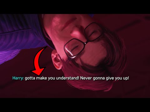 Rickroll in spiderman 2