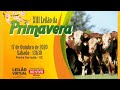 2º ETAPA LEILÃO PRIMAVERA -Ponte Serrada-SC,17/10-13:30H