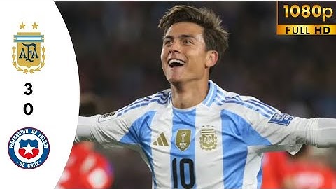 Argentina vs Chile 3-0 Highlights Download:FIFA WorldCup Qualification CONMEBOL@RandomFootballz