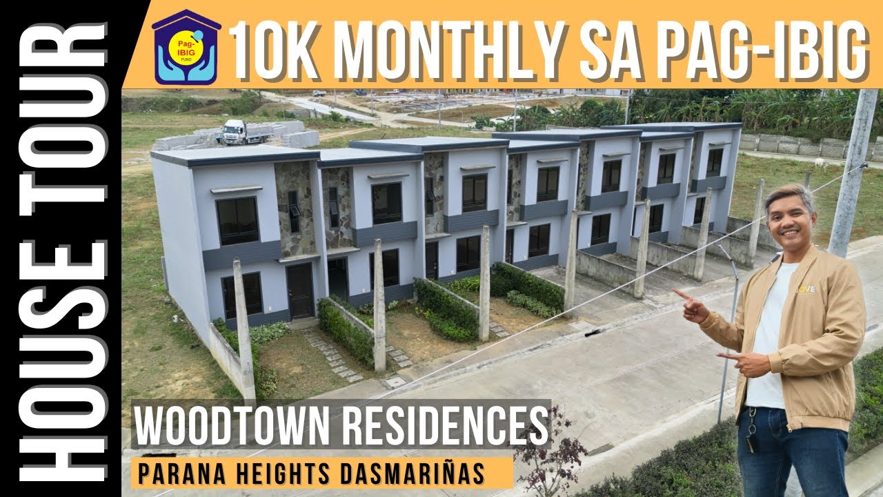 MURANG BAHAY SA DASMARIÑAS CAVITE | Woodtown Residences | Affordable Townhouse