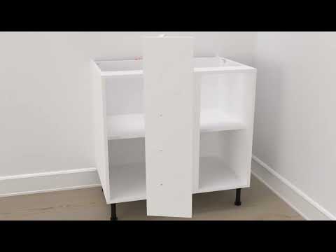 How to Install an Adjustable Corner Unit
