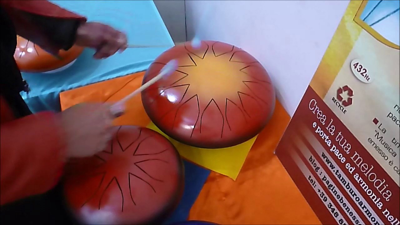 Euro Tank Drum sound, Tamburo Armonico 12 notes YouTube