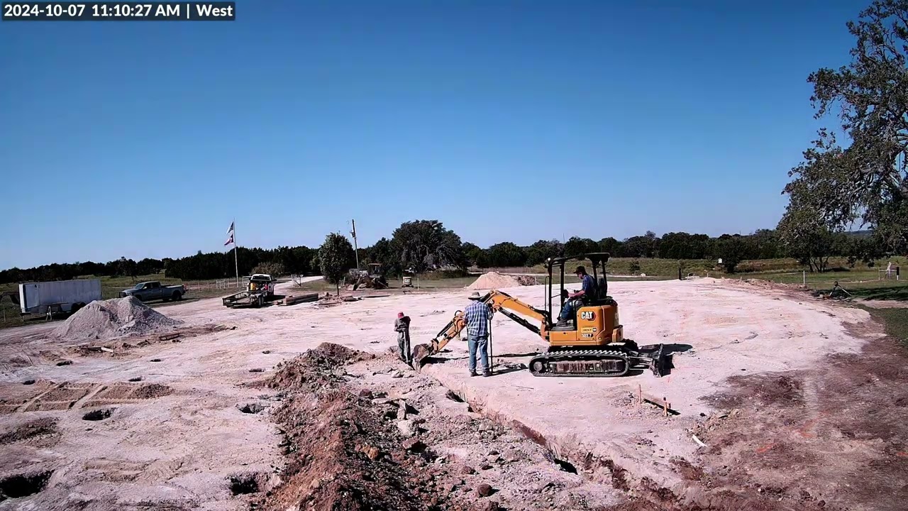 Daily Min 10-7 Digging Beams Atop Piers