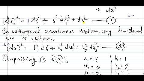 Gradient, Divergence, Curl and Laplacian in Cylindrical co-ordinate system|| B.Sc. Third year
