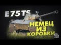 Е75 TS Немецкий танк из коробки l Кто он, ТТ или всё же СТ? l Три отметки #1