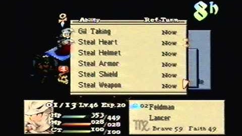 FFT - Deep Dungeon - 51/58 - END (2/2)