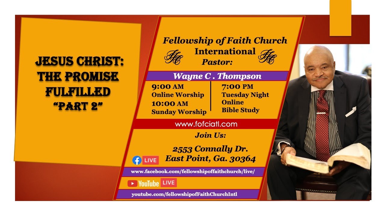 Godly Principles: The Power of a Seed - Part 2 | Fellowship of Faith Church International