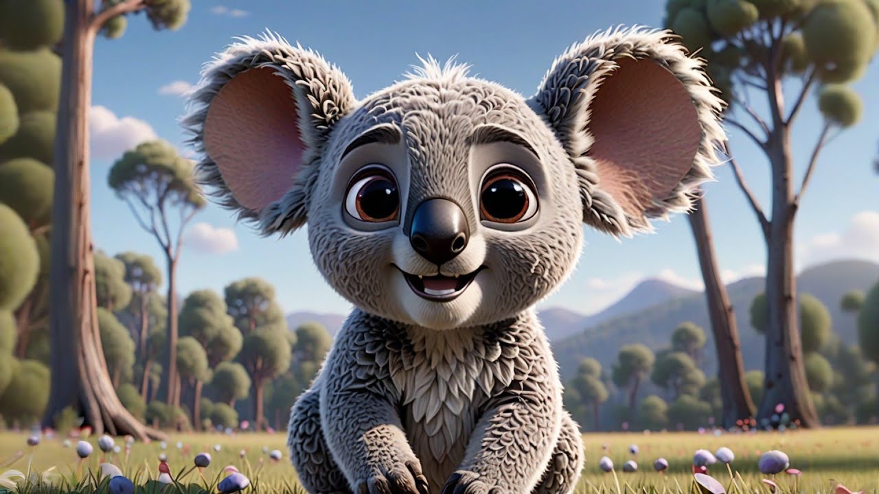 Kiki Koala Paints the Sky | Color Song for Kids | Nursery Rhymes and Baby Songs