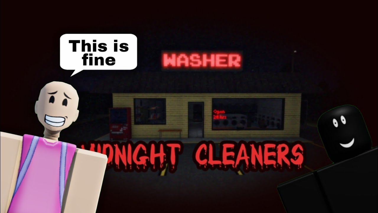 WORKING A MIDNIGHT SHIFT AT A LAUNDROMAT 😨🧺 PART 1 | MIDNIGHT CLEANERS