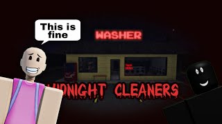 WORKING A MIDNIGHT SHIFT AT A LAUNDROMAT 😨🧺 PART 1 | MIDNIGHT CLEANERS