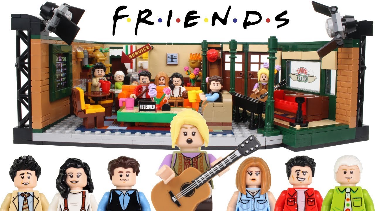 2019 LEGO Friends Central Perk 21319 Review & Speed Build! 