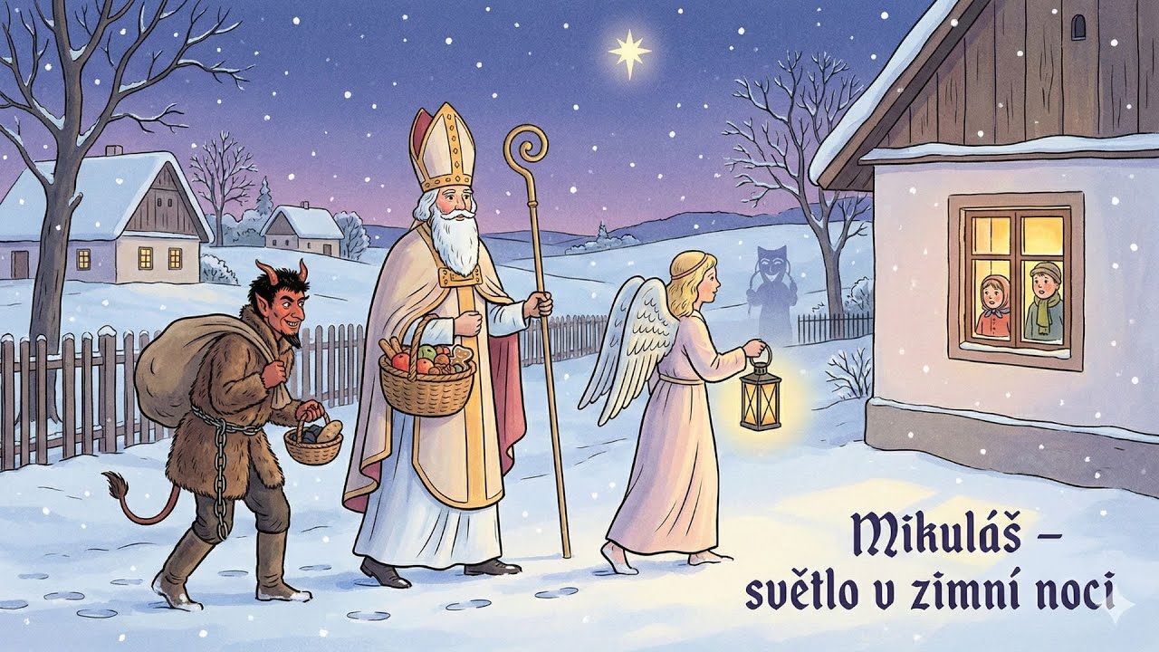 Mikuláš, čert a anděl: Ochranná magie, která nás přežila