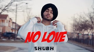 No Love - Shubh, (Official VIdeo) | New Punjabi Song 2022, | DEEP MUSIC Thumb