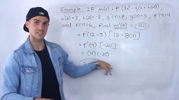 MCV4U (Grade 12 Calculus & Vectors) - Chain Rule Thinking Problem 4