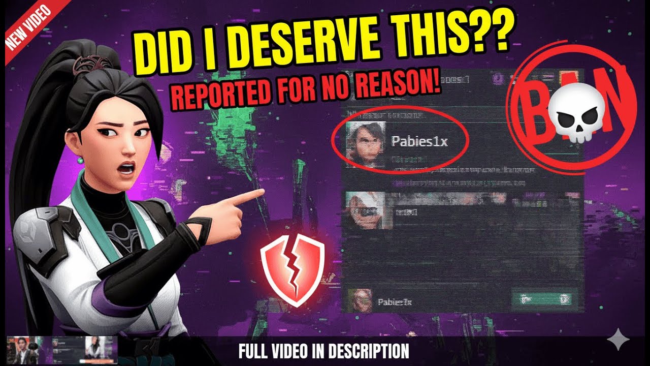 He trolled the game then got ME banned?! 😭