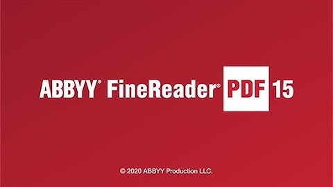 ABBYY FineReader PDF #1 : Hướng dẫn mua license  | Buy and download FineReader PDF 15