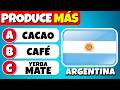 Este Quiz de Producción Mundial Es Más Difícil de lo que Parece | Trivia de banderas del mundo