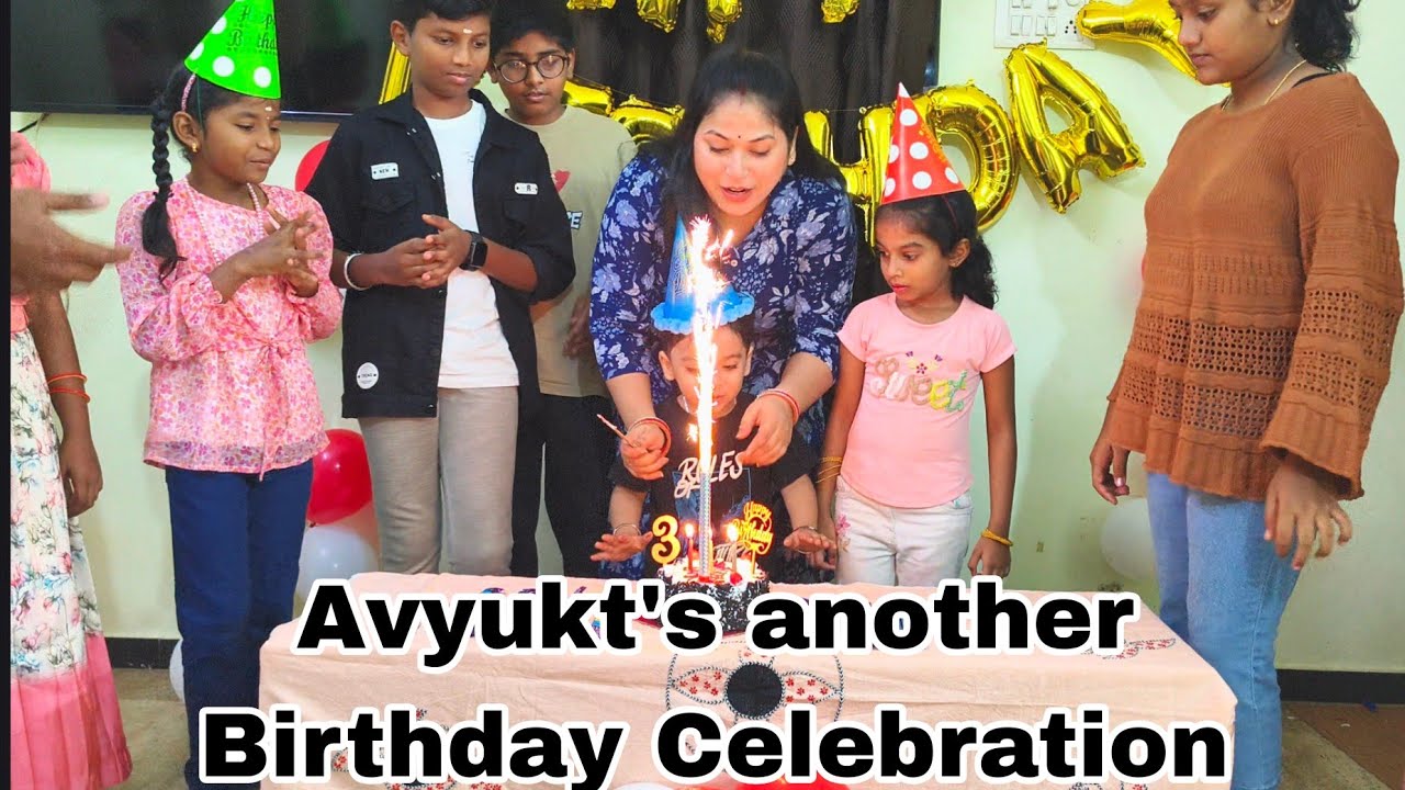 Avyukt’s Another Birthday Celebration 🥳 with all children 👧 