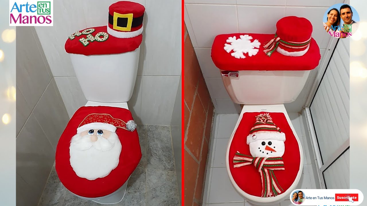 How to make Bath Sets for Christmas, Santa Claus and -