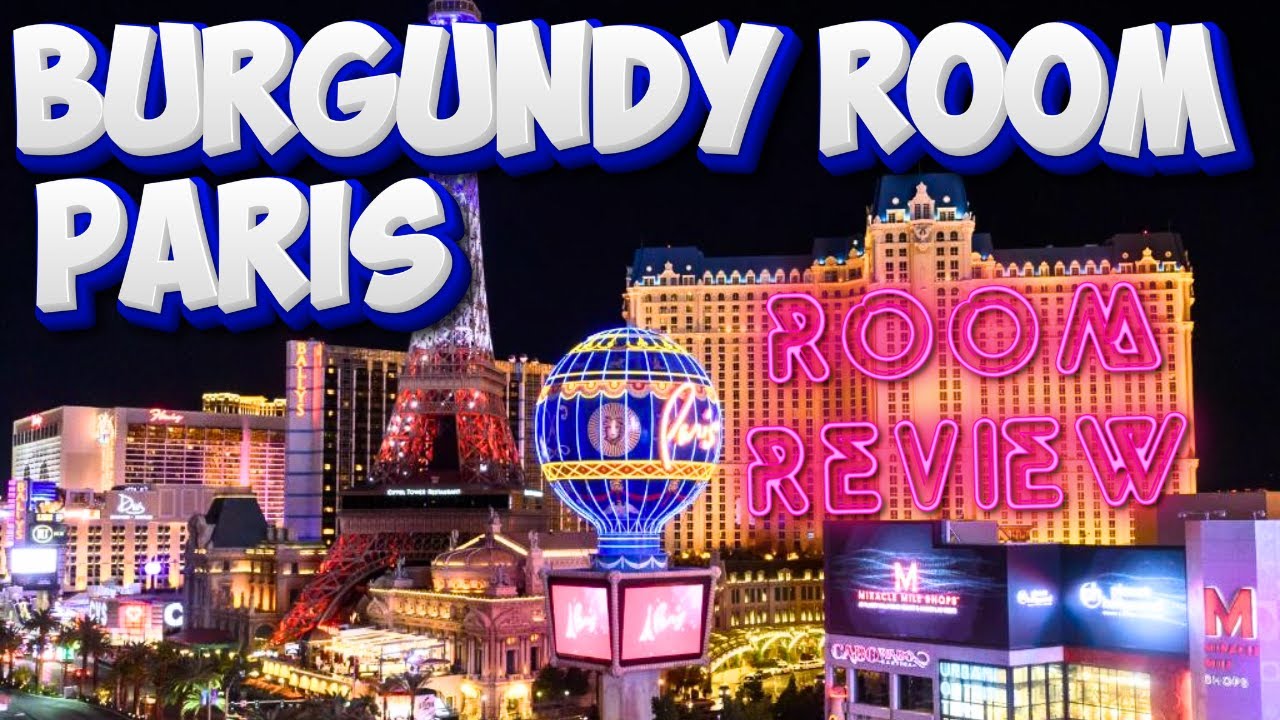 Paris Las Vegas - Burgundy Queen Room 