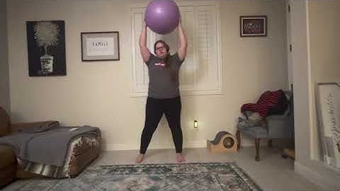 DAN 110 Module 5 Assignment: Demonstration of Mastery (Large Ball Exercises: Cardio, Arms, & Core)