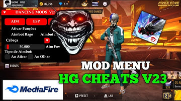 MOD MENU HG CHEATS GRATIS V23 🗿 ANTI BAN ANTI BLACKLIST 🤯 DIRECT LINK 🔗