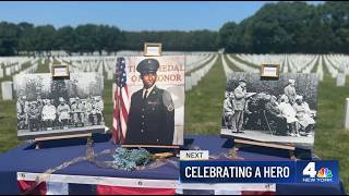 NBC News 4 New York – Medal of Honor Recipient Reinterred at Calverton National Cemetery