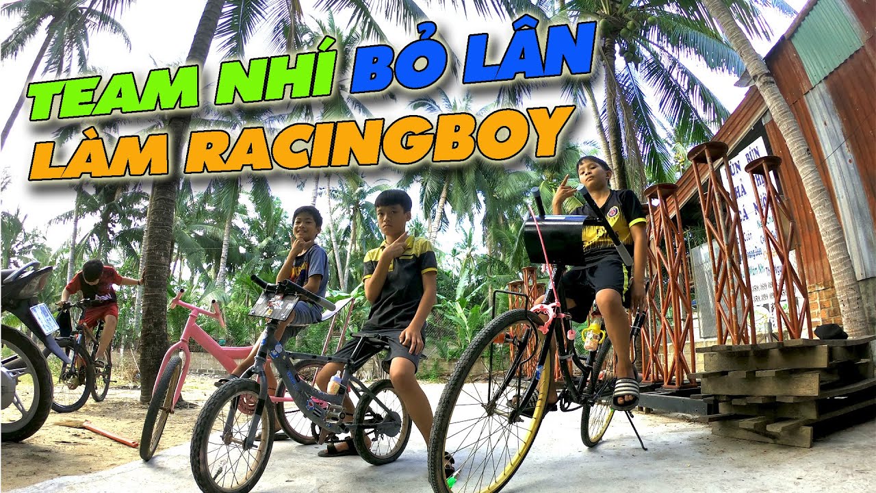 Siêu Xe ĐẠP - Team Nhí Bỏ Lân Làm RACINGBOY | BMHS - YouTube