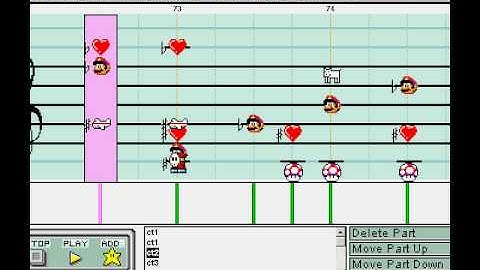corridors of time on mario paint