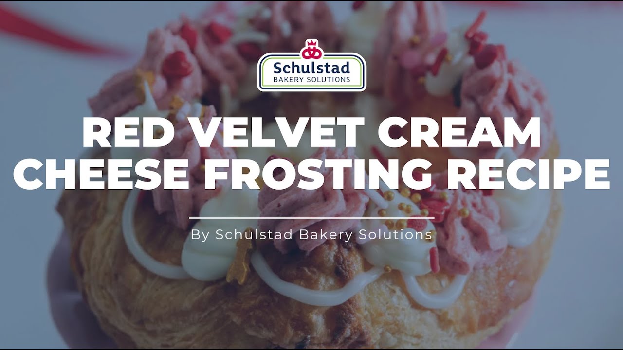 Red Velvet Cream Cheese Frosting Recipe | Schulstad USA