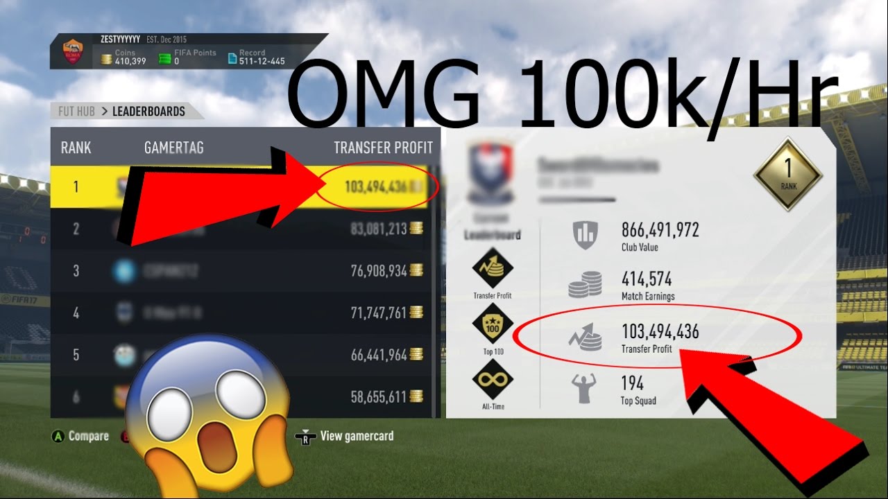 FIFA 17 | OMFG!! THIS WILL 100% MAKE YOU 100K AN HOUR | INSANE FUT TRADING METHOD!!!