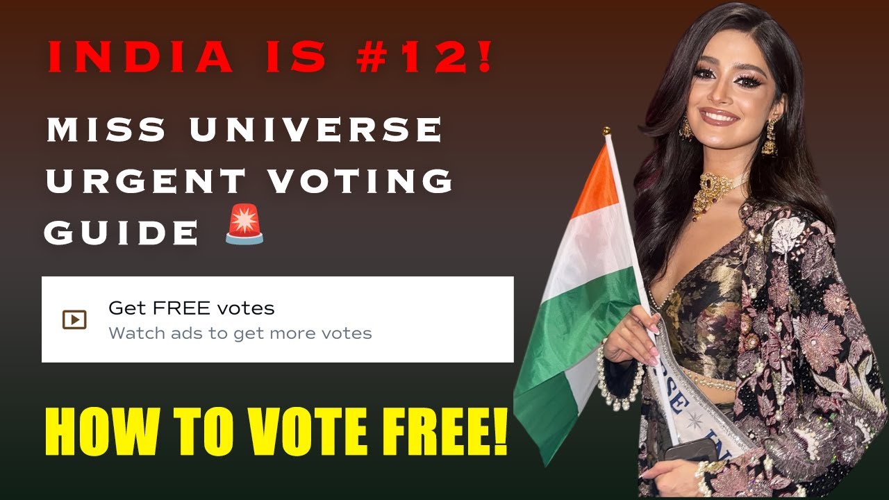 How to Vote FREE for Manika Miss Universe 2025 | Official App Guide Android & iOS