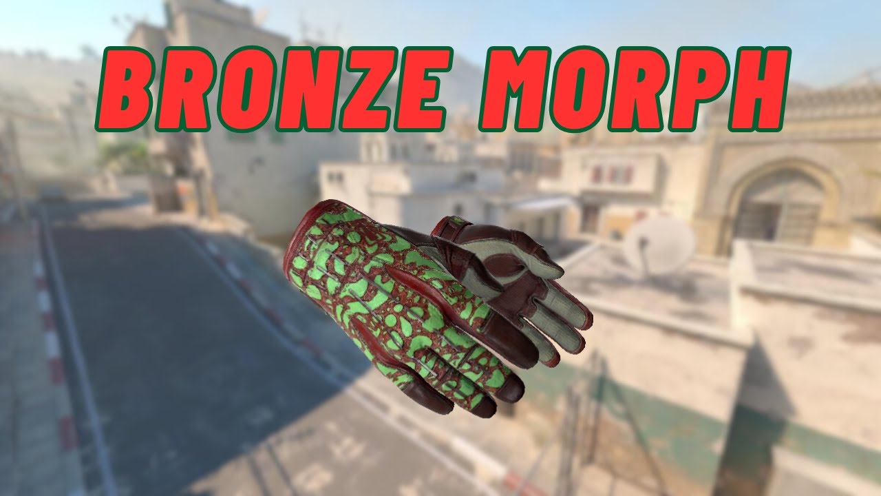 ALL WEARS Sport Gloves Bronze Morph CS2 Skin Showcase