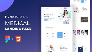 Figma Tutorial: Medical Landing Page Design From Figma to HTML (Theme Composer Plugin)