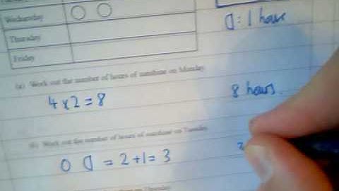 Edexcel GCSE Mathematics (1380) Linear - 2009 1FQ01.wmv