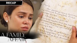 Cherry Red finally reads the letter Paco kept away from her | A Family Affair Recap