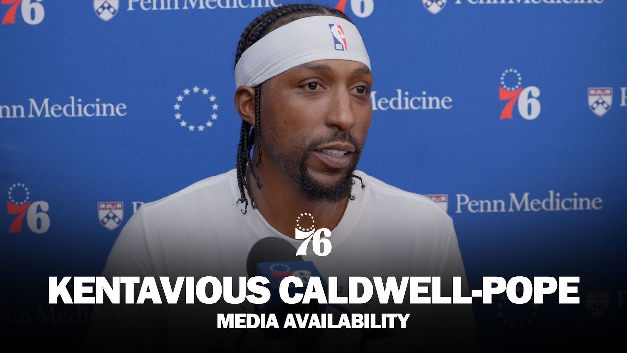 Philadelphia 76ers Practice Media Availability 🎙️ | Kentavious Caldwell-Pope | 10.12.26