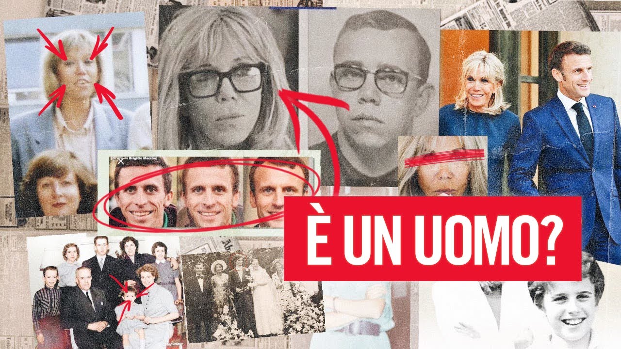 MACRON è sposato con UN UOMO? La folle teoria delle TRANSVESTIGAZIONI