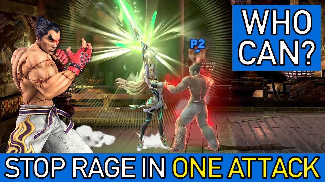 Smash Bros Ultimate - Who can stop Kazuya's Rage state in one attack ...