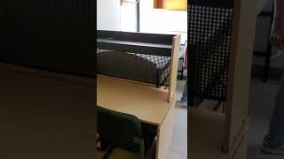 CSULB Empty dorm room