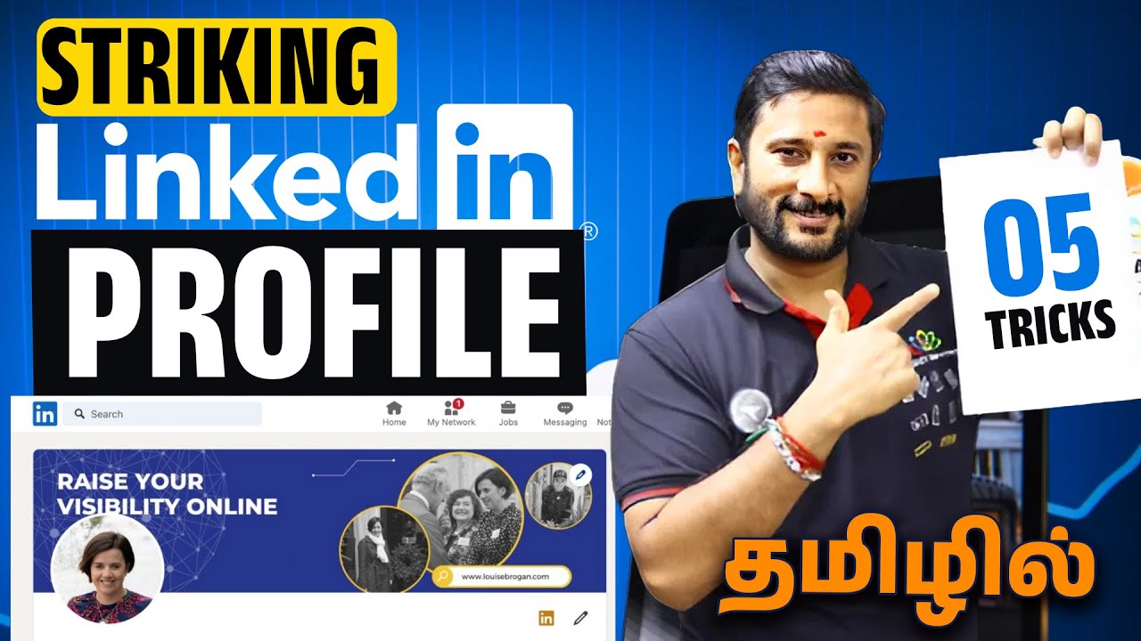 How to Create a Striking LinkedIn Profile: Guide + Tips in Tamil # ...