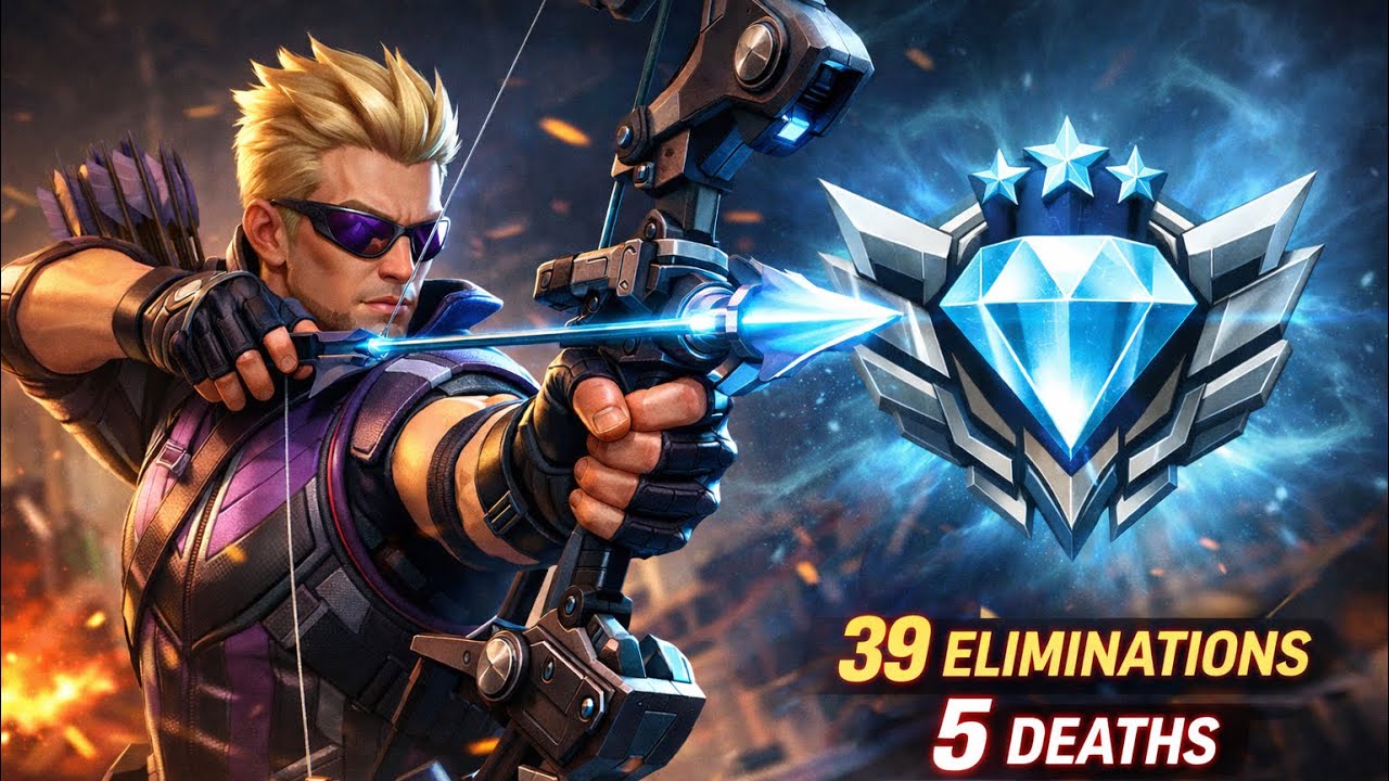 39-5 BRONZE Player! Hawkeye Went Crazy! Grind To Good Rank