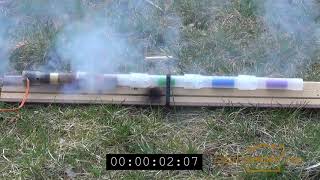 Pyroclock Mix Kette 10 Sekunden insgesamt