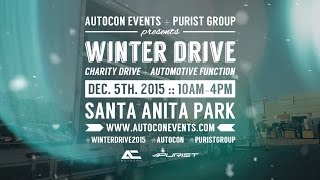 AutoCon Events + Purist Group | Winter Drive 2015