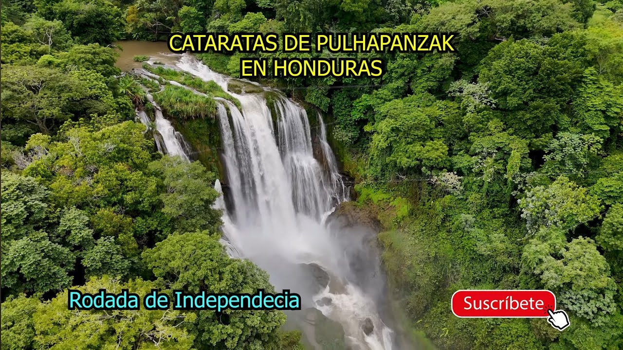 Tesoro Escondido en Honduras, Cataratas de Pulhapanzak en San Buena Ventura de Yojoa. 
